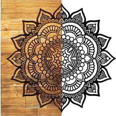 Bloomsbury Market Mandala Wooden Wall Dcor