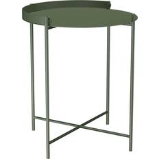 Edge Tray Table Ø46,5 Olive Green