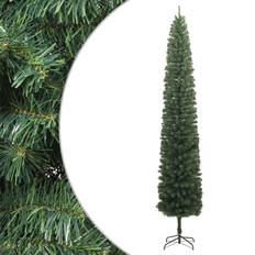 Interieur Details vidaXL Kunstkerstboom Smal Met Standaard 270 cm PVC