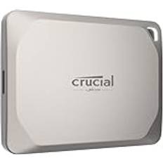 Crucial X9 Pro für Mac 1TB Externe SSD Festplatte, bis zu 1050MB/s Lesen/Schreiben, Mac ready, Wasser- und Staubgeschützt IP55 USB-C 3.2 Portable Solid State Drive CT1000X9PROMACSSD9B02