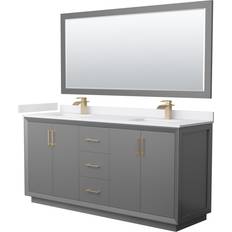 Bathroom Furnitures Wyndham Collection WCF414172D-VCA-UNSM70 Strada