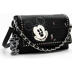 Desigual Axelremsväskor Desigual Women's M Mickey Mouse studs crossbody bag Black