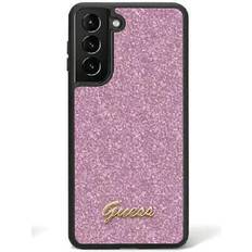 Guess handyhülle für samsung galaxy s24 ultra schutzhülle hülle case glitzer Rosa