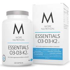 More Nutrition ESSENTIALS O3-D3-K2 240 stk