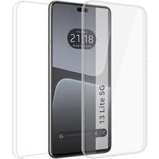 TuMundoSmartphone Hülle doppel transparent pc tpu voll body 360 für xiaomi 13 lite 5g