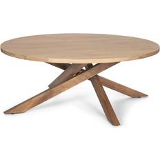 Mercana Solana Light Brown Wood Coffee Table