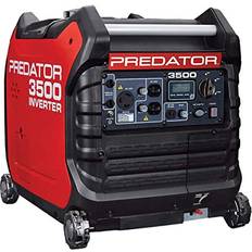 Predator Predator 3500 Super Quiet Inverter Generator, Red