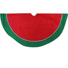 Christmas Tree Skirts Northlight 48" Green Traditional Christmas Tree Skirt Christmas Tree Skirt