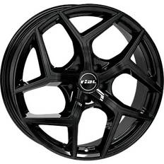 19" - 5/108 Bilfelger Rial SALENTO diamantschwarz 8.0Jx19 5x108 ET45