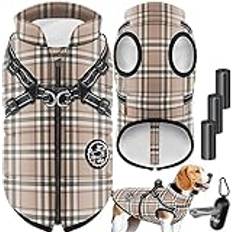 Lovpet Hundejacke Hundemantel Geschirr, D-Ring