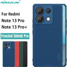 Nillkin Für Redmi Note 13 Pro Hülle Super Frosted Shield Pro Harte PC TPU Schale Stoßfeste Rückseite Für Redmi Note 13 Pro Plus