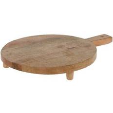 URBN-CHEF Mango Wood Paddle Display Cheese Chopping Board