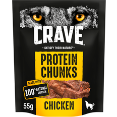 Protein Chunks for Dogs with Chicken 55g Pack 6
