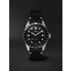 Oris Divers Sixty-Five Automatic 40mm and Leather Watch, Ref. No. 01 400 7772 4054-07 5 20 82 Men Black