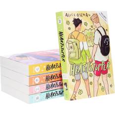 Heartstopper by Alice Oseman: Volumes 1-5 Collection Set Ages 13 Paperback