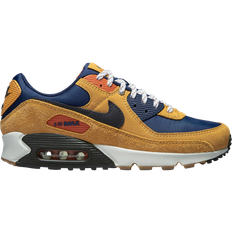 Orange air max Nike Air Max 90 M - Bucktan/Campfire Orange/Team Navy/Velvet Brown