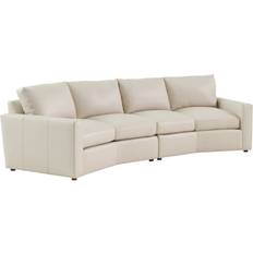 Lexington Silverado Cream Sectional Sofa