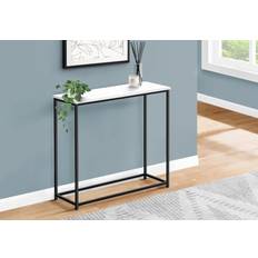 Furniture Monarch Specialties Blaine White Console Table