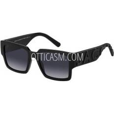 Marc Jacobs Dam - Rektangulära Solglasögon Marc Jacobs MARC739/S - Black