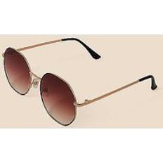 Accessorize Ombre Lense Round Gold