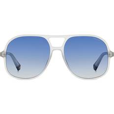 Polaroid Pilot - Unisex Solglasögon Polaroid PLD 6217/S 2M4/Z7 57 Vita
