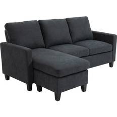 Homcom Eckcouch Sofa