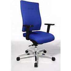 Topstar Ergonomic Back Rest Blue Office Chair