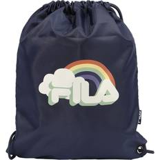 Homme Sacs de sport Fila Sac à dos cordon Bohicon Rainbow Small Sport Drawstring Backpack FBK0018 Bleu marine