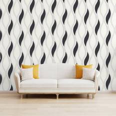Wallpapers Metro Lane Azaireyah 1m x 53cm Textured Matte Wallpaper Roll