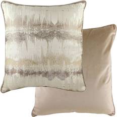 Evans Lichfield Small Metallic Jacquard Piped Trimmed Beige