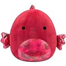 Jazwares Squishmallows SQCR05481 16-Inch-Barella The Raspberry Beta Fish, Multicolour