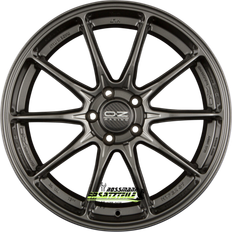 18" - 5/120 Car Rims OZ hyper gt star graphite 8x18 et45 - lk5/120 ml79 felge alu - Star Graphite - 8