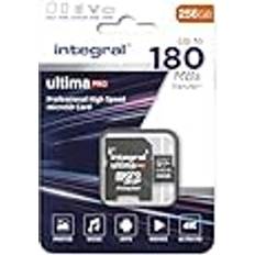 Integral 256 GB Micro SD Karte 4K Video Lesegeschwindigkeit 180 MB/s und Schreibgeschwindigkeit 150 MB/s MicroSDXC A2 C10 U3 UHS-I 150-V30 Unsere schnellste High Speed Micro SD Speicherkarte