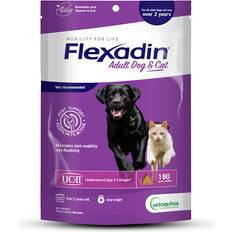 Vetoquinol Flexadin 4 Life Undenatured Type II Collagen Adult Dog & Cat Chews, Count of