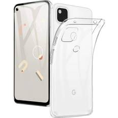 ExpressVaruhuset Google Pixel 4a 4G/LTE Stötdämpande Mjukt Skal Simple