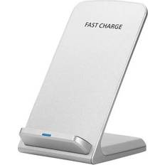 Trådløs opladning til samsung MTP Products Z2 15W trådløs oplader til hurtig opladning af mobiltelefoner Vuggestativ til iPhone Samsung Huawei Xiaomi hvid