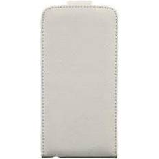 MAULUND iPhone 6 Plus 6s Plus Læder Flip Cover m. Pung Hvid