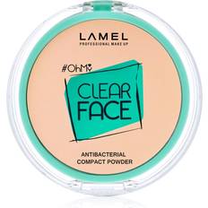 LAMEL OhMy Clear Face compact powder with antibacterial ingredients shade 402 Vanilla 6 g