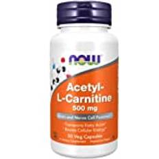 Foods, Acetyl-L-Carnitin, 500 mg, 50