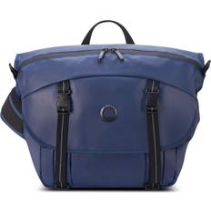 Delsey Paris messenger bag blue dunkelblau 46 cm