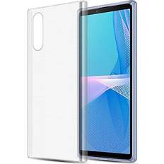 Handyzubehör Cadorabo TPU Ultra Slim AIR Hülle Sony Xperia 10 III Smartphone Hülle, Transparent