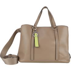 Gerry Weber Shopper, Reißverschluss, Kunstleder, für Damen, beige