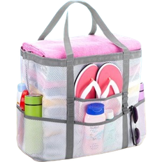 White Beach Bags LavaPop Large Vacation Bag - White