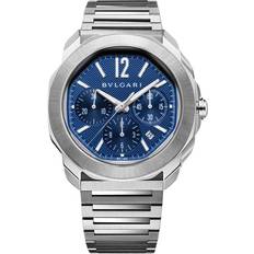 Bvlgari Watches Bvlgari Stainless Steel Octo Roma Watch 42mm