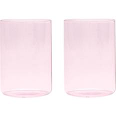 Design Letters Lunettes Design Letters Favourite The Mute Pink Verre 35cl 2pcs