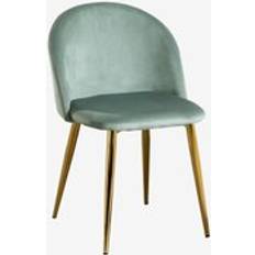 Sklum Pack 2 Sillas Comedor Terciopelo Kana Verde Abeto