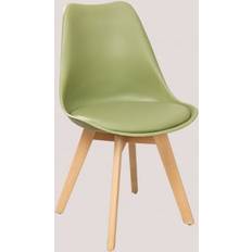 Sklum Pack de 4 Sillas Nordic Verde Army Claro