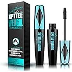 "4D Silk Fiber Lash Mascara, Svart volym och längd, Makeup Lash Mascara Voluptuous Volume Intense Length Inget fnas Inget kladd Inget kladd, Vattenfast, Tjock, All Day Exquisitely FullFörpackning med 1 st