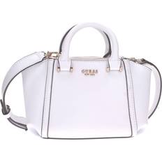 White Messenger Bags Guess Leie Mini Status Satchel White One Size