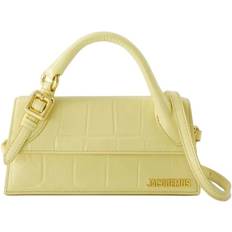Jacquemus Yellow 'Le Chiquito long Boucle' Bag 205 Pale Yellow UNI